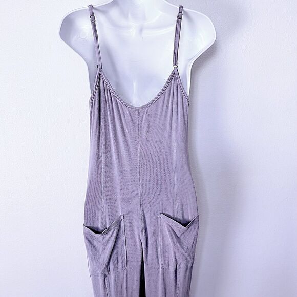 Anthropologie Saturday Sunday Thorpe Casual Jumpsuit Adjust Sleeveless Romper L - Picture 14 of 16